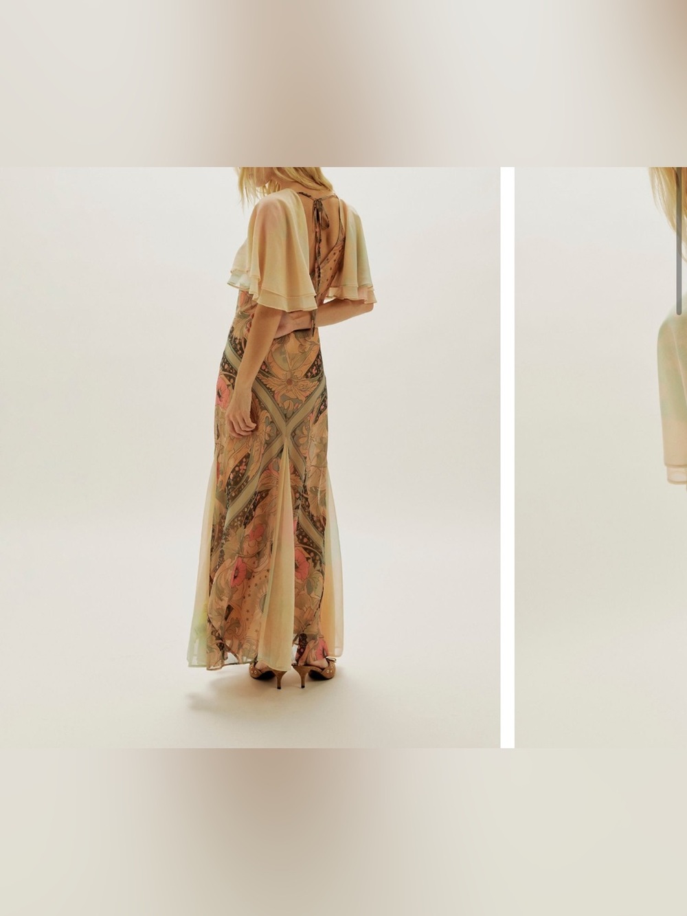 NWT Free People Celestial Nights Maxi Dress - fairy combo - XS, small - Picture 6 of 16